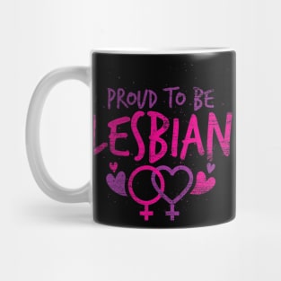 Lgbt Pride Month Proud To Be Lesbian Mug